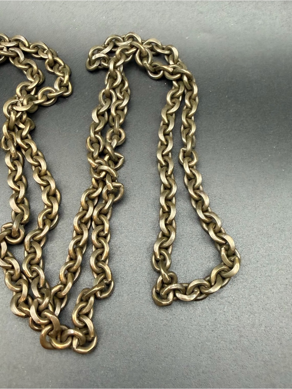 Vintage DKCo Donna Karan Runway Cross chain pendant #F37 - Picture 5 of 11
